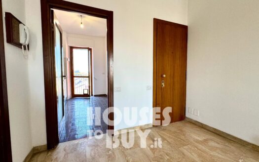 Three-room apartment with terrace and view